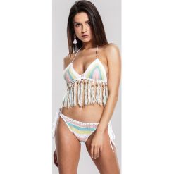 Biało-Niebieski Strój Kąpielowy Hippie's Divine. Niebieskie stroje kąpielowe damskie other, s, bez wzorów. Za 49,99 zł.