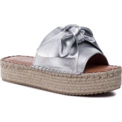 Espadryle SERGIO BARDI - SB-01-07-000315 710. Szare espadryle damskie Sergio Bardi, bez wzorów, ze skóry, bez obcasa. Za 269,00 zł.