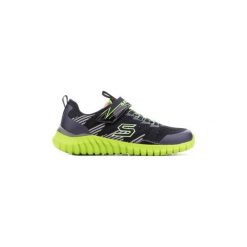 Buty Dziecko Skechers Kids Spektrix Navy Black 97660L-NVBK. Niebieskie trampki dziewczęce Skechers, bez wzorów, bez zapięcia. Za 165,43 zł.