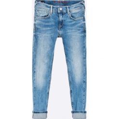 Pepe Jeans - Jeansy dziecięce 122-176. Niebieskie jeansy męskie skinny marki Pepe Jeans. W wyprzedaży za 199,90 zł.