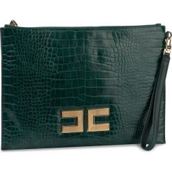 Torebka ELISABETTA FRANCHI - BS-04A-97E2 Verde Bottiglia. Zielone torebki klasyczne damskie Elisabetta Franchi, bez wzorów, ze skóry ekologicznej, wizytowe, bez dodatków. W wyprzedaży za 589,00 zł.