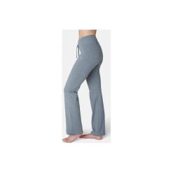 Legginsy Gym & Pilates Confort+500 damskie. Czarne legginsy damskie DOMYOS, xs, bez wzorów, z elastanu. Za 39,99 zł.