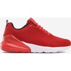 Czerwone Buty Sportowe Villegas. Czerwone buty sportowe męskie Born2be, z weluru, na sznurówki, do biegania. Za 89,99 zł.
