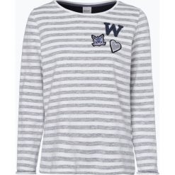 T-shirty damskie: Taifun – Damska koszulka z długim rękawem, niebieski