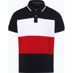Tommy Hilfiger - Męska koszulka polo, niebieski. Niebieskie koszulki męskie TOMMY HILFIGER, m, bez wzorów, polo, bez rękawów. Za 399,95 zł.