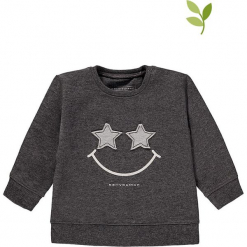 Bluza w kolorze szarym. Szare bluzy niemowlęce bellybutton, z aplikacjami, z bawełny. W wyprzedaży za 49,95 zł.