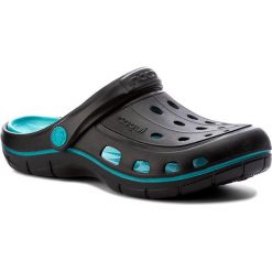 Klapki damskie: Klapki COQUI – Jumper 6352 Black/Turquoise