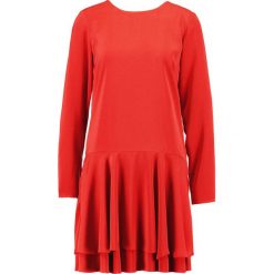 Sukienki: Envii LONG SLEEVE DRESS Sukienka letnia pompeian red