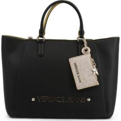 Versace Jeans Torebka Damska do Ręki E1VTBB25_71111. Torebki klasyczne damskie Versace Jeans, w paski, z jeansu, na ramię, bez dodatków. Za 535,00 zł.