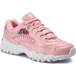 Sneakersy KAPPA - Felicity Romance 242678 Rose/White 2110. Różowe półbuty damskie Kappa, ze skóry ekologicznej. W wyprzedaży za 129,00 zł.