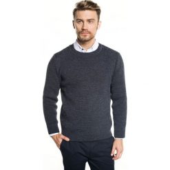Sweter farley półgolf granatowy. Niebieskie swetry męskie marki Recman, m, bez wzorów, z golfem, bez kaptura. Za 89,99 zł.