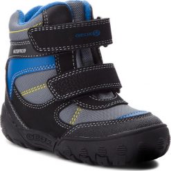 Śniegowce GEOX - B Gulp B.B Wpf A B840SA 050FU C0245 S Black/Royal. Szare śniegowce chłopięce Geox, bez zapięcia. W wyprzedaży za 189,00 zł.