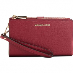 Duży Portfel Damski MICHAEL MICHAEL KORS - Wristlets 32T7GAFW4L Maroon. Żółte portfele damskie marki MICHAEL Michael Kors, ze skóry. Za 539,00 zł.