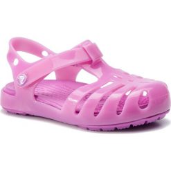 Sandały CROCS - Isabella Sandal Ps 204035 Violet. Fioletowe sandały dziewczęce Crocs, z tworzywa sztucznego, bez zapięcia. W wyprzedaży za 119,00 zł.