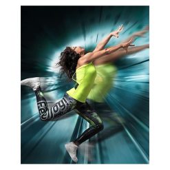 Top EXCLUSIVE Fly Crystals - limonka. Topy damskie FJ!, s, z nadrukiem, z poliesteru, bez rękawów, trekkingowe. W wyprzedaży za 79,50 zł.