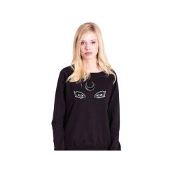 Księżycowa Bluza w Czerni. Czarne bluzy damskie marki Heroesque, l, z bawełny. Za 175,00 zł.