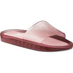 Klapki MELISSA - Beach Slide Ad 31754 Pink 06254. Różowe klapki damskie Melissa, bez wzorów, z tworzywa sztucznego, bez obcasa. W wyprzedaży za 139,00 zł.