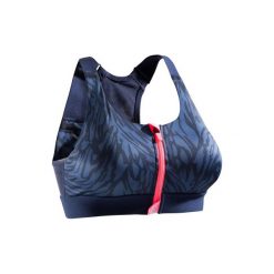 Stanik fitness kardio 900. Niebieskie buty damskie do fitnessu DOMYOS, m, bez wzorów, z elastanu. W wyprzedaży za 54,99 zł.