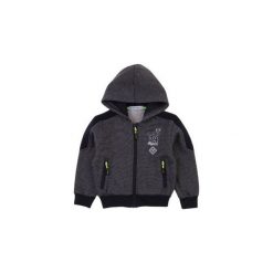 Bluza rozpinana chłopięca sportowa, zapinana na zamek. Czarne bluzy chłopięce rozpinane TXM. Za 15,99 zł.