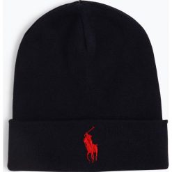 Polo Ralph Lauren - Czapka męska, niebieski. Niebieskie czapki męskie Polo Ralph Lauren, z haftami, klasyczne. Za 179,95 zł.