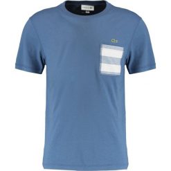 Lacoste REGULAR FIT Tshirt z nadrukiem king/flour. Niebieskie koszulki polo męskie Lacoste, xxl, z nadrukiem, z bawełny. Za 259,00 zł.