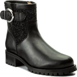 Botki UNISA - Intro F17 Wy Spa Black. Czarne botki damskie na obcasie marki Unisa, ze skóry. W wyprzedaży za 359,00 zł.