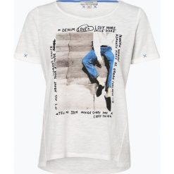 Comma casual identity - T-shirt damski, czarny. Czarne t-shirty damskie marki comma casual identity, bez wzorów, casualowe, bez kołnierzyka. Za 159,95 zł.