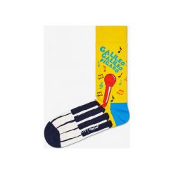 Happy Socks Bohemian Rhapsody Skarpetki Żółty. Żółte skarpetki męskie Happy Socks, bez wzorów, z elastanu. Za 68,95 zł.