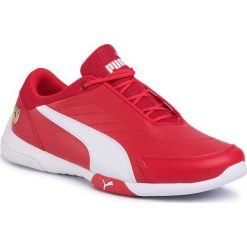Sneakersy PUMA - SF Kart Cat III 339936 01 Rosso Corsa/Puma White. Czerwone sneakersy męskie Puma, na co dzień, bez wzorów, ze skóry ekologicznej, klasyczne, bez zapięcia. W wyprzedaży za 259,99 zł.