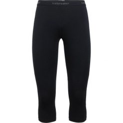 Icebreaker legginsy 3/4 Wmns 200 Zone Legless, Black/Mineral, S. Czarne getry damskie termoaktywne Icebreaker, s, bez wzorów, z wełny, outdoorowe. W wyprzedaży za 219,00 zł.