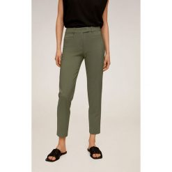Mango - Spodnie ALBERTO. Czarne spodnie damskie Mango, z elastanu. Za 139,90 zł.