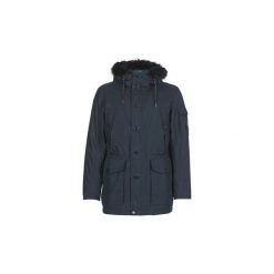Kurtki ocieplane Vicomte A. ORLANDO EXPEDITION PARKA. Niebieskie kurtki męskie Vicomte A., xl, bez wzorów, bez kaptura. Za 1567,20 zł.