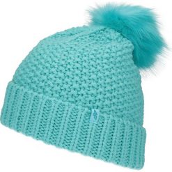Czapka damska CAD151 - morska zieleń. Żółte czapki damskie z polaru. W wyprzedaży za 29,99 zł.