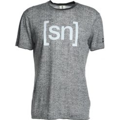 Koszulki polo: super.natural RELAX Tshirt z nadrukiem ash melange/asphalt