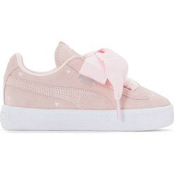 Tenisówki Inf S Heart Valentine. Czarne buty chłopięce sportowe marki Puma, z materiału, na sznurówki. Za 306,56 zł.