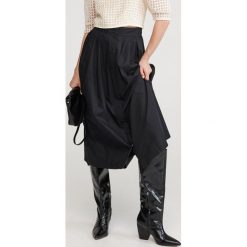 Spódnica z bawełny organicznej - Czarny. Czarne spódniczki damskie Reserved, s, bez wzorów, z bawełny. W wyprzedaży za 39,99 zł.