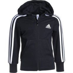 Adidas Performance Bluza rozpinana black/white. Różowe bluzy dziewczęce rozpinane marki adidas Performance, z dzianiny, z okrągłym kołnierzem. Za 199,00 zł.