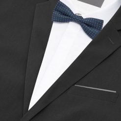 Wzorzysta mucha - Granatowy. Niebieskie muszki męskie Reserved, bez wzorów. Za 49,99 zł.