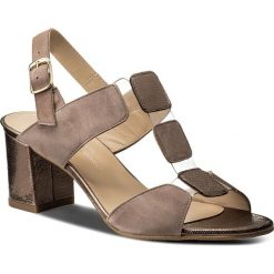 Rzymianki damskie: Sandały BRENDA ZARO – T2055B Suede Paladio