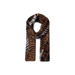 ACCCESSORIES 1W5-016-SS20 Brązowy. Pomarańczowe kominy damskie ACCCESSORIES, bez wzorów, z poliesteru. Za 29,99 zł.