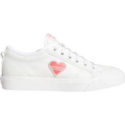 Adidas Originals Nizza Trefoil Tenisówky Biały. Białe trampki i tenisówki damskie adidas Originals, bez wzorów, z materiału, bez zapięcia. Za 309,95 zł.