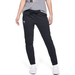 Under Armour Rival Fleece Spodnie dresowe Czarny. Czarne spodnie damskie Under Armour, l, z bawełny. Za 257,95 zł.