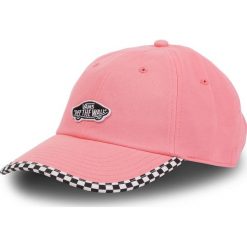 Czapka z daszkiem VANS - Check It Hat VN0A3UQDUV71 Strawberry Pink. Różowe czapki damskie Vans, bez wzorów, z bawełny. W wyprzedaży za 99,00 zł.