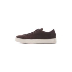 Buty Santoni MBGL21012PNNXSO0T50. Pomarańczowe trampki męskie Santoni, bez wzorów, bez zapięcia. Za 1504,41 zł.