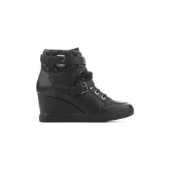 Buty Geox D Eleni C -Nappa D6467C 00085 C9999. Czarne trampki i tenisówki damskie Geox, bez wzorów, bez zapięcia. Za 415,86 zł.