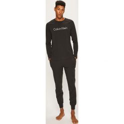 Calvin Klein Underwear - Piżama. Czarne piżamy męskie Calvin Klein Underwear, xl, z nadrukiem, z elastanu, bez rękawów. W wyprzedaży za 269,90 zł.