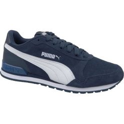 Puma St Runner V2 SD 365279-10 43 Granatowe. Buty sportowe męskie Puma, ze skóry, bez zapięcia. W wyprzedaży za 219,99 zł.