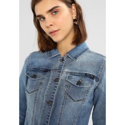Bomberki damskie: Object OBJWIN NEW HER JACKET Kurtka jeansowa medium blue denim