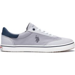 U.S. Polo Assn Ted1 Tenisówki Szary. Szare trampki męskie U.S. Polo Assn., bez wzorów, z materiału, bez zapięcia. Za 292,95 zł.