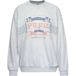Bluza Pepe Jeans Bastet PL580850. Szare bluzy damskie Pepe Jeans, l, bez wzorów, z bawełny, bez rękawów, bez kaptura. W wyprzedaży za 159,00 zł.